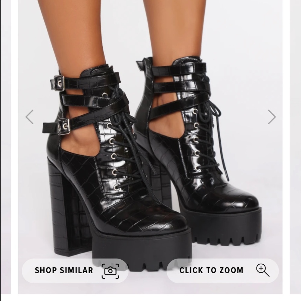 Fashion nova booties